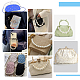 PandaHall Elite 2Pcs Plastic Imitation Pearl Bead Bag Straps FIND-PH0008-18B-5