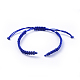Création de bracelets de corde en nylon tressée AJEW-M001-04-2