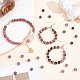NBEADS 3 Strands About 183 Pcs Natural Rhodonite Beads G-NB0003-45-2