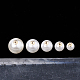 Tuercas de plástico ecológicas con perlas de imitación X-MACR-S284-05E-3