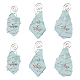 Grandes colgantes de cristal PALLOY-PH01618-1