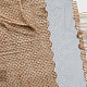 Mayjoydiy 米国 7.5 ヤード フラット コットン 刺繍リボン  服飾材料  ホワイト  3インチ（76mm） OCOR-MA0001-02-7