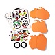 DIY Pumpkin Jack-O'-Lantern Pendant Decoration Kits DIY-P066-01-1