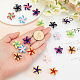 Sunnyclue diy 3d pulseras elásticas de cuentas de flores que hacen kits DIY-SC0014-68-3