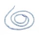 Natürliche Aquamarin Perlen Stränge G-I249-D16-2
