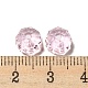 Perles en verre transparentes GLAA-E048-02-26-3
