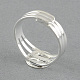 Base de anillo de latón almohadilla ajustable X-MAK-S023-10mm-JP006S-2