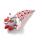 Stoffpuppen-Zwergfiguren zum Valentinstag DJEW-K021-01B-3