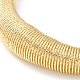 Eisen-Halsketten mit runden Schlangenketten NJEW-P289-04G-3
