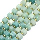 Perles d'amazonites naturelles&nbsp;G-I376-D72-01-1