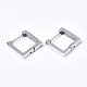 304 Stainless Steel Huggie Hoop Earrings EJEW-N016-004-2