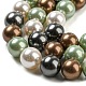 Fili di perle di conchiglia lucidate BSHE-F013-07D-5