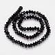 Faceted Bicone Glass Bead Strands GLAA-J082-A06-2