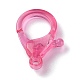 Transparent Plastic Lobster CLaw Clasps KY-H005-A12-3