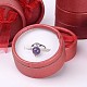 Día de San Valentín presenta paquetes de cajas de anillo redondo X-BC022-2