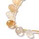 Chapelets de perles de citrine naturelle G-H297-B10-01-3