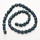 Electroplate Non-magnetic Synthetic Hematite Bead Strands G-F300-60-F07-2
