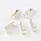 Antique Silver Plated Alloy Letter Slide Charms TIBEP-S296-L-RS-1