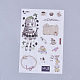 Cute Cartoon Girl Scrapbook Stickers DIY-S037-18B-3