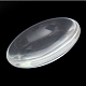 Cabochons en verre transparent GGLA-R026-58mm-3