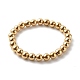 Round Imitation Gemstone & Plating Beads Stretch Bracelet Sets BJEW-JB06409-03-9