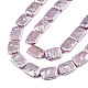 ABS Plastic Imitation Pearl Beads Strands KY-N015-07-A04-3