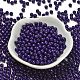 Rocailles en verre couleurs opaques&nbsp;SEED-C001-02B-01-2