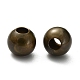 Brass Smooth Round Beads X-J0JXB052-1