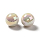 Placage uv perles acryliques irisées arc-en-ciel opaques MACR-D063-01A-05-3
