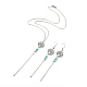 Stainless Steel Jewelry Sets SJEW-JS01006-04-1