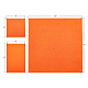 Aiguille de broderie de tissu non tissé de rectangle pour l'artisanat de bricolage DIY-BC0003-01-3