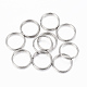 304 anelli portachiavi in ​​acciaio inox STAS-H413-05P-D-1