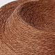 立体的な籐織りジュエリーネックレスホルダーバストディスプレイスタンド  シエナ  95x200x220mm NDIS-O001-04-4