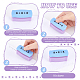 FINGERINSPIRE 4 Styles Paper Punch Border Craft Fancy Punches Music Note & Flower & Heart Border Punch Embossing Paper Punch Handmade DIY Paper Cutter for Scrapbooking Die Cut Wedding Cards Crafting TOOL-FG0001-09-3