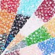 PandaHall About 1560 Pcs 15 Colors 4mm Faceted Bicone Rondelle Glass Beads Briolette Crystal Czech Spacer Beads for Jewelry Making EGLA-PH0003-03-4