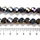 Supports de perles de verre opaques EGLA-A035-P10mm-B18-4