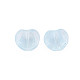Perles en verre transparentes GLAA-T022-24-D04-4