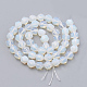 Chapelets de perles d'opalite X-G-S332-8mm-004-3