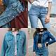 16 Sets 4 Styles Alloy Scalable & Removable Jean Button BUTT-SZ0001-09-5
