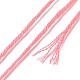 12 かせ 12 色 6 層ポリエステル刺繍糸  クロスステッチの糸  夏カラーシリーズ  ミックスカラー  0.5mm  約8.75ヤード（8m）/かせ  12 かせ/セット OCOR-M009-01B-12-3