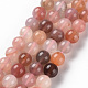 Chapelets de perles en agate naturelle du Botswana G-S362-103C-1