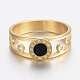 304 anelli in acciaio inox RJEW-K222-04-3