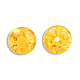 Perles d'ambre d'imitation de résine RESI-N034-15-C02-1