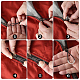 CHGCRAFT 30Pcs Luminous Plastic Zipper Pulls FIND-CA0005-31-5