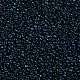 TOHOラウンドシードビーズ  日本製シードビーズ  （248)つの内側の色ab青/真夜中のblが裏打ちされています  8/0  3mm  穴：1mm  約222個/10g X-SEED-TR08-0248-2