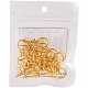 Nbeads 20sets tibetischen Stil goldene runde Knebelverschlüsse & tbar Verschlüsse für Halskette Armband Schmuckherstellung TIBE-NB0001-09G-6