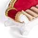 Soporte de exhibición de joyería de sofá de franela y resina ODIS-A010-22-5