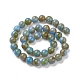 Chapelets de perles vernissées manuelles LAMP-D072-B-03-2