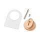 Moule d'affichage d'oreille en silicone souple ODIS-E016-01-3