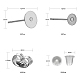 Kits de fabrication de boucles d'oreilles bricolage DIY-FS0001-39-3